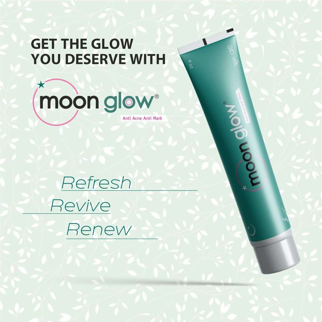 Moon Glow Cream & Pearl Face Wash for Acne, Pimples, Black Spots, Dark Circles, Stretch Marks, Anti-Aging and Fairness (2 Cream + 3 Pearl Face Wash)
