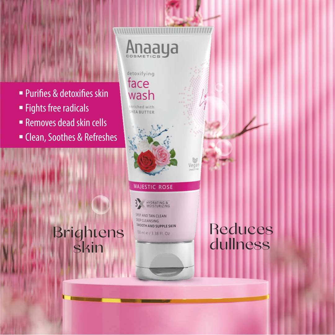 Anaaya Body  Yogurt with Face Wash Combo | Revitalizing Majestic Rose | Deep Cleansing, Moisturizing, Nourishing, and Non-Sticky | Daily Use for All Skin Types