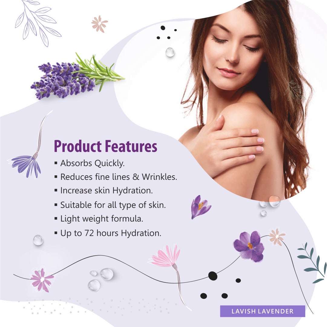 Anaaya Lavender Body Yogurt with Anaaya Lavender Face Wash | Revitalizing Lavish Lavender | Deep Cleansing, Moisturizing, Nourishing, and Non-Sticky | Daily Use for All Skin Types