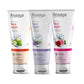 Anaaya Detoxifying Face Wash Trio: Gracious Jasmine, Majestic Rose, and Lavish Lavender. Enriched with Shea Butter, deep cleansing, spot & tan clean, pollution damage defence