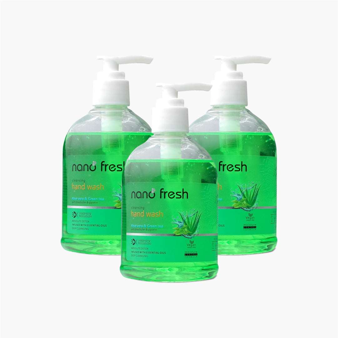 NANO FRESH CLEANSING HAND WASH 300ML | BLENDED WITH SHEA BUTTER ...