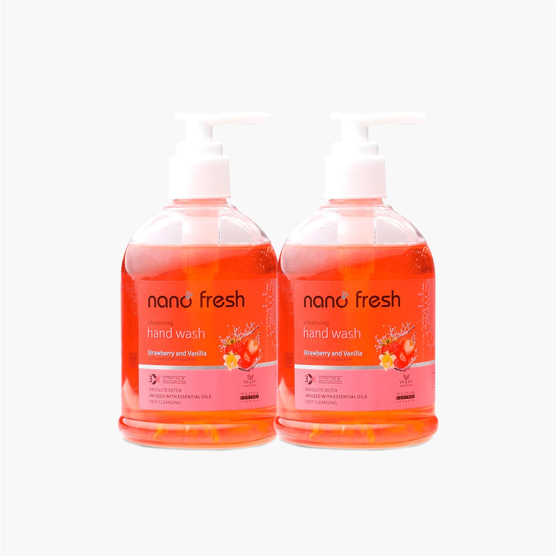 Nano Fresh Strawberry and Vanila Cleansing hand wash – Olefia Limited